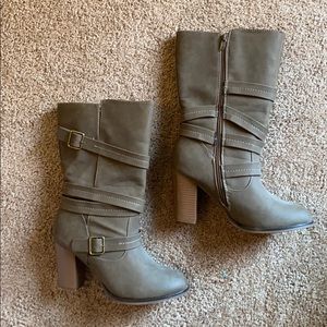 Apt 9 Fall Heeled Midi Boots